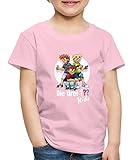 Spreadshirt Die DREI Fragezeichen Kids Justus, Peter, Bob Team Kinder Premium T-Shirt, 110-116, H