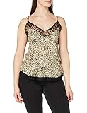 Replay Damen W2278 Bluse, 010 BEIGE/Black, M