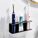 JKLO Wandmontierter elektrischer Zahnbürstenhalter Schwarzer Zahnpasta Halter for Badezimmerregal Weiß Lagerregal for Zuhause 915 (Color : B3, Size : One Size)