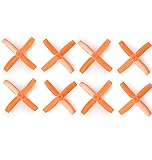 HUANRUOBAIHUO-HAT 4 Paar/ACHTEN Propeller 4 * 4 * 4 4040 4 Blade Requisiten für Miniquad FPV Mini-Copter-Quadcopter-Kunststoff RC Zubehörteil Wing Zubehö