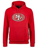 New Era - NFL San Francisco 49ers Team Logo Hoodie - Rot Farbe Rot, Größe XL