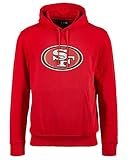 New Era - NFL San Francisco 49ers Team Logo Hoodie - Rot Farbe Rot, Größe L