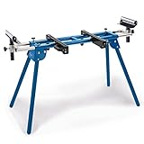 Scheppach Untergestell, Arbeitstisch für Kappsägen UMF1600 (Höhe 740 mm, Seitenverlängerung 1,0 – 1,65 m, Traglast 200 kg, Auflagebreite 384 mm)