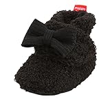 Baby Schuhe Fleece Schuhe Kinder Mädchen Winter Baby Schuhe Unisex 0-6 Schuhe Baby Junge Taufe Softshell Schuhe Baby Schicke Schuhe Baby Weiche Stiefeletten Schneestiefel Kleinkind Wärmende S