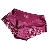5er Pack Unterhosen Damen Unterwäsche Bequeme Baumwollunterhosen Mehrpack Atmungsaktive Pantys Perioden Seamless aus Weichem Unterwäsche Damen Baumwolle Menstruation Unterhosen Postpartum Slip