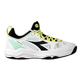 Diadora Damen Speed Blushield Fly 3 + Clay Tennisschuhe Sandplatzschuh Weiß - Schwarz 38