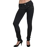 Herrlicher Damen Pitch Slim Jeans, Tempest 671, 29W / 32L