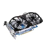 RKRLJX Gaming Graphics Card Fit for Gigabyte GTX650TI 1 GB GV-N65TBOC-1GD Grafikkarte 192bit GDDR5 Grafikkarten Karten Verwendet Low Profile Gaming Grafikkarte Grafikk