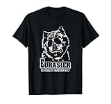 Eurasier cooler Hund T-Shirt Hunde Spruch Shirt Geschenk