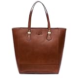 SID & VAIN Shopper echt Sattelleder Trish groß Henkeltasche Handtasche groß Damen b