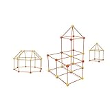 Fort Baukasten - Bau Spielzeug Kinder Forts Bau Spielzeug DIY Spielhaus Puzzle dreidimensionales Spielzeughaus Kinder Fort Builder Geschenkset Bau Spielzeug