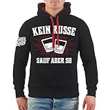 Spaß kostet Männer und Herren Kapuzenpullover Kein Russe Sauf Aber so Größe S - 4XL