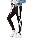 adidas Originals Damen Trefoil Strumpfhose, schwarz, M