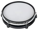 XDrum MP-10 Mesh Pad 10' (E-Drum, Mesh Head, Gewebe-Fell, Dual Zone, Rim Shot Funktion, natürliches Spielgefühl, Roland kompatibel, inkl. Halter)