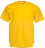Fruit of the Loom Valueweight T-Shirt Diverse Farbsets Sonnenblumengelb L