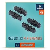 Alphatrail Bremsbeläge - Magura HS 2 Paar 50mm I Hohe Bremskraft im Alltag I Langlebiger Bremsbelag & 100% Passgenau für alle verfügbaren Magura HS Bremsen wie Magura HS11 HS22 HS33 UVM
