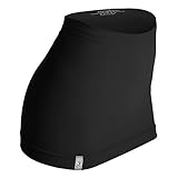 Kidneykaren Nierenwärmer Basic- Tube Multifunktion Yogagurt Fitness & Freizeit schwarz, Größe:XL