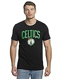 New Era Herren Boston Celtics T-Shirt, Schwarz, XL