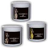 Zuckerpaste Sugaring Beauty Sugar Kennenlern Set + 100 Vliesstreifen GRATIS - zur Haarentfernung - Alle drei Pasten á 500g - für Intimbereich, Gesicht und Körp