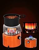 GYXGSTG Outdoor Multifunktionsheizung Tragbare Gasheizung Herd Wärmer Heizkörper Eisfischen Camping Herd Barbecue (Color : 1, Size : A)