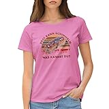 Retro Brot kann schimmeln was Kannst du? Mario Barth Damen Rose T-Shirt Size M