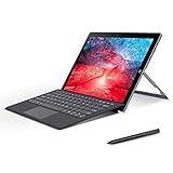 CHUWI UBook Tablet mit Tastatur und H6 Stift, 11,6 Zoll IPS Touchscreen Windows 10 Tablet PC 2 in 1, Intel Gemini-Lake N4100 Quad-Cores, 8GB RAM 256GB SSD, BT5.0, Dual Band Wi-Fi, Type-C, USB3.0