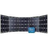 Offgridtec FSP-2 Ultra KIT 200W Faltbares Solarmodul mit Victron MPPT Smartsolar 75/15 Aufständerung integriert mit praktischem Tragegriff und Stauraum für Kabel. Für Camping, Reise, Boot C