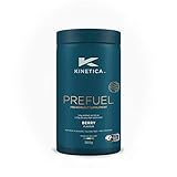 Kinetica PreFuel Pre-Workout Pulver Berry 300g, Pre-Workout Booster für Sportler, Für die Anwendung vor dem Training, Zuckerfrei, Inkl. Messlöffel, Gute Löslichkeit u. reiner Geschmack