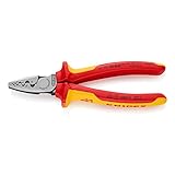 KNIPEX Crimpzange für Aderendhülsen 1000V-isoliert (180 mm) 97 78 180