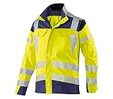 KÜBLER Workwear KÜBLER REFLECTIQ Arbeitsjacke PSA 2 warngelb/dunkelb