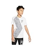 Nike Jungen Cr7 Dri-Fit T-Shirt, White/Black/Black, XL