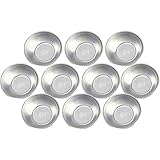 25 Stück Ei Tart, Cupcake Formen, Pudding Förmchen, Aluminium Backformen für Cupcakes, Brot, Kuchen, Kekse, Runde Puddingform Backen Eierkuchenform, Antihaft-Aluminiumfolie, DIY Backformen Werkzeug