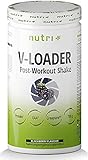 Recovery Shake Blackberry - V-Loader After-Workout Supplement Vegan - 750g Brombeere Pulver - Kohlenhydrate - Eiweiß-Pulver - EAA - Kreatin-Monohydrat - L-G