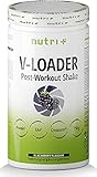 Recovery Shake Blackberry - V-Loader After-Workout Supplement Vegan - 750g Brombeere Pulver - Kohlenhydrate - Eiweiß-Pulver - EAA - Kreatin-Monohydrat - L-G