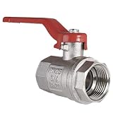 Heizung Wasser Garten Messing Kugelhahn ½- 2“ Zoll IG o Entleerung Hebel 25bar Größe 2'