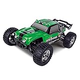 ZDYHBFE 1:12 Maßstab All Terrain RC Car 40km/h Hochgeschwindigkeits-Elektrofahrzeug Mit 2,4 GHz Fernbedienung, 4X4 Wasserdichter Geländewagen Mit Zwei Wiederaufladbaren B