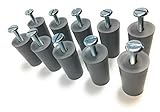 10x 40mm Rolladen Anschlagstopper Rollladen Stopper Puffer Anschlag g