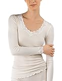 CALIDA Damen Richesse Lace Unterhemd, Beige (Cream White 892), 40-42