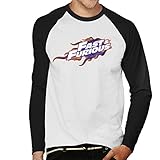 Fast and Furious Orange Purple Logo Men's Baseball Long Sleeved T-S