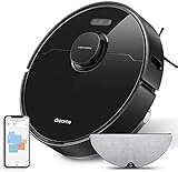 Dreame L10 Pro Saugroboter mit Wischfunktion, 4000Pa Starke Leistung 150min APP Saug- und Wischroboter, WLAN Staubsauger Roboter mit Laser Hinderniserkennung, Reinigt Tierhaare, Hartböden, Tepp