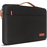 DOMISO 12.5 Zoll Wasserdicht Laptop Tasche Sleeve Case Notebook Hülle Schutzhülle für 13' MacBook Pro Retina/13 MacBook Air Retina 2018/12.9' iPad Pro 2016 2017/13.5' Surface Laptop 2,Schw