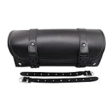 Motorrad PU Leder Vordergabel Werkzeugtasche Motorradtasche Aufbewahrung Werkzeugkoffer Tasche U
