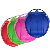 Holmeey Schlitten 1 PCS zufällige Farbe Board Gras Sand Slider Tragbar Rolling Snow Slider Käfer geformt Snowboard Schlitten Rutsche Kunststoff Skifahren Winter Outdoor Schlitten für Kinder Erw