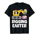 Ostereiersuche für Jungen, Kinder, Kleinkinder, lustig, grabend, Ostern T-S