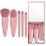 Pinselset Make up Pinsel Set,5 Stück Rosa Make-up Pinsel Foundation Lidschatten Augenbrauen Rouge Schminkpinsel S