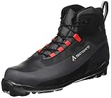 TECNOPRO Herren Ultra Skilanglaufschuhe, schwarz/Grau/Rot, 5