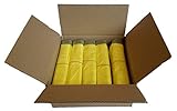 Gelber Sack - EIN Karton mit 10 Rollen (130 Gelbe Säcke) - 15 µm Folienstärk
