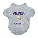 Littlearth NFL Minnesota Vikings Haustier-T-Shirt, Größe XL