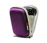 Navitech Lila hartes Wasser-beständiges mp3 Musikabspielgerät Tasche / Hülle für die Peficecy Music player 8GB