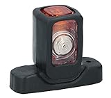 Begrenzungsleuchte 4 LEDs E9-Zulassung, 24 Volt Markierungsleuchte für LKW und Anhänger, für linke oder rechte Fahrzeug